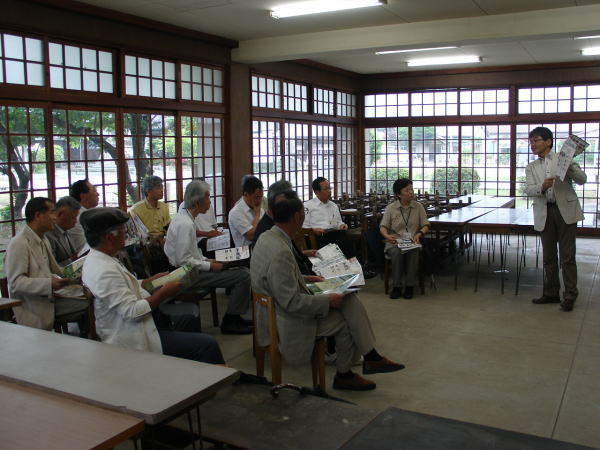 太子町斑鳩寺周辺まちづくり協議会の方々との交流会